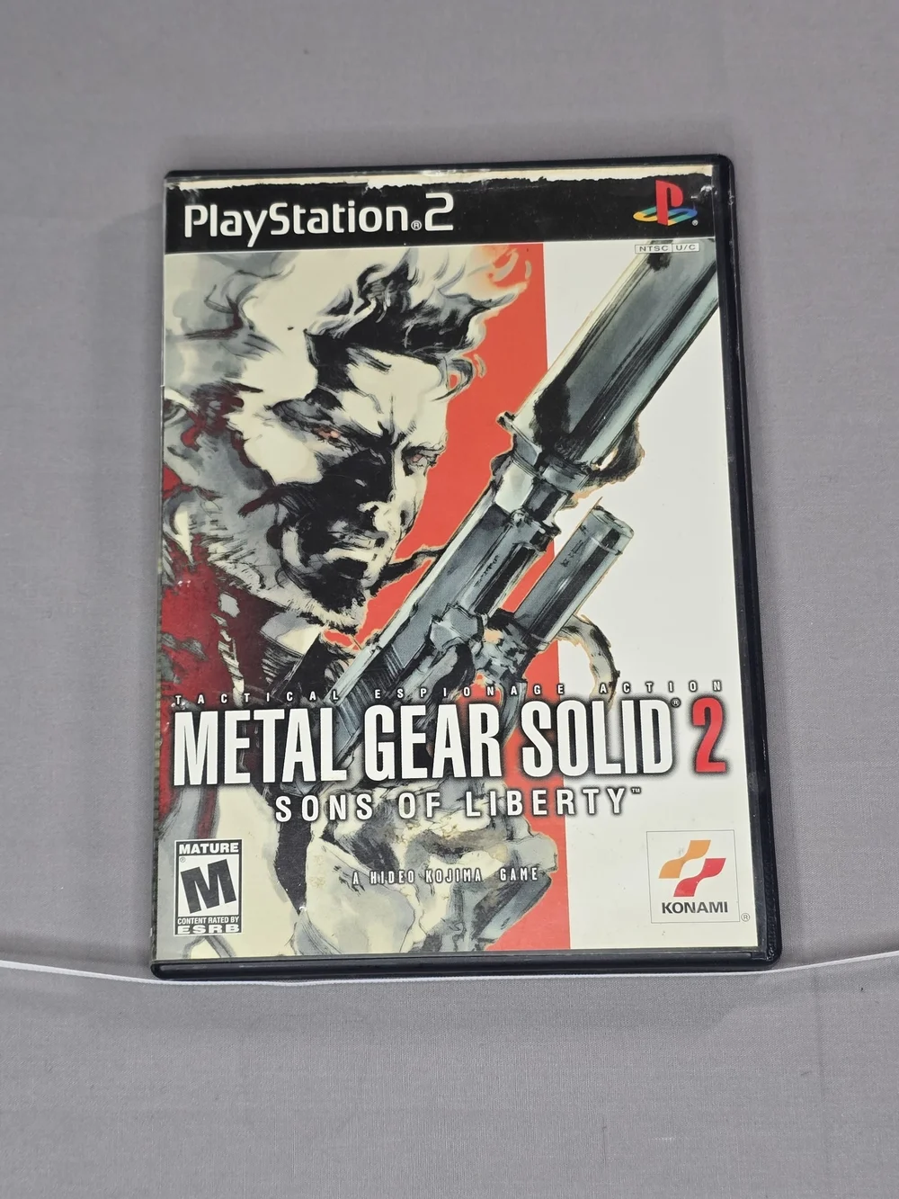 Metal Gear Solid 2: Sons of Liberty – PS2 – Complete w/ Manual & Memory Card
